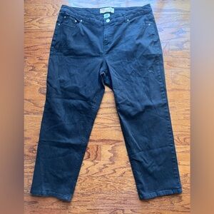 Classic Black Stretch Denim